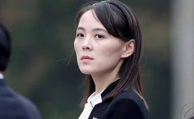 Kim Jong Un’s Sister Hits Out At South Korea Military Drills