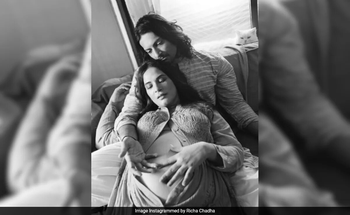 Richa Chadha's Stunning Pics From Maternity Shoot With Ali Fazal: "May We Bring Forth A Child Of Compassion"