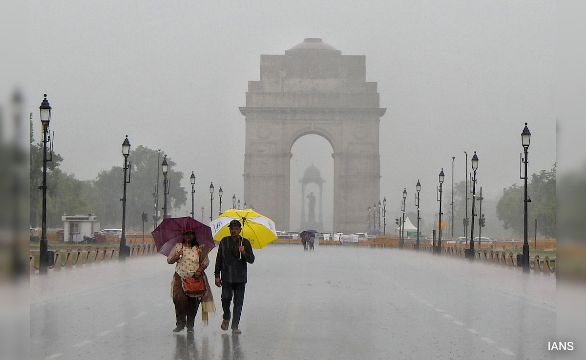 Orange Alert In Delhi As Weather Office Predicts Rain For Next 2 Days