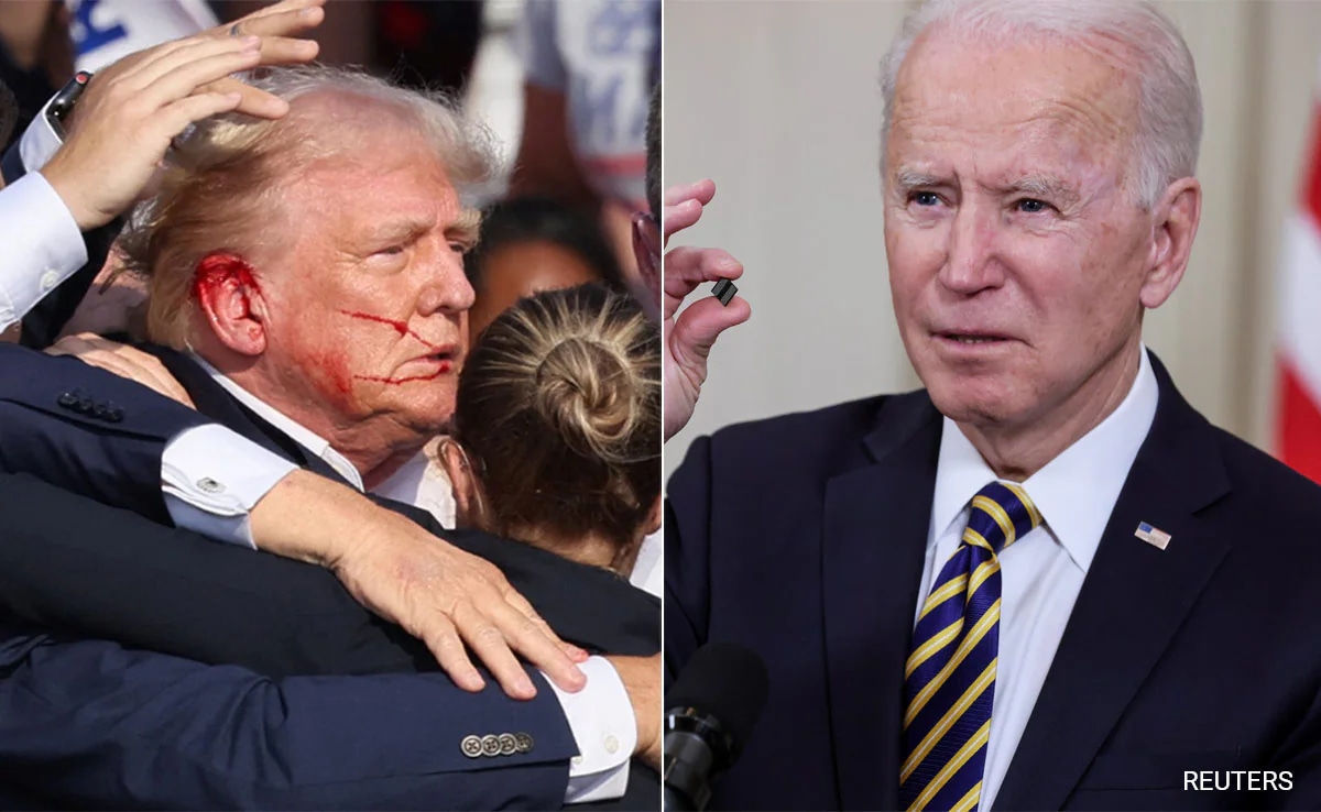 Joe Biden Dials Down Attacks On Donald Trump After Rally Shooting