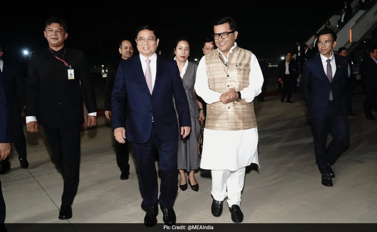 Vietnam PM Arrives In India For Three-Day State Visit, To Meet PM Modi