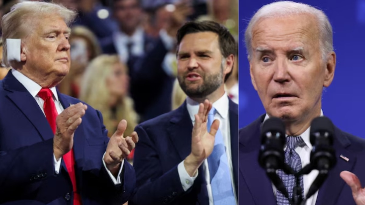 Coup against Biden by Democrats, says Trump, Republicans