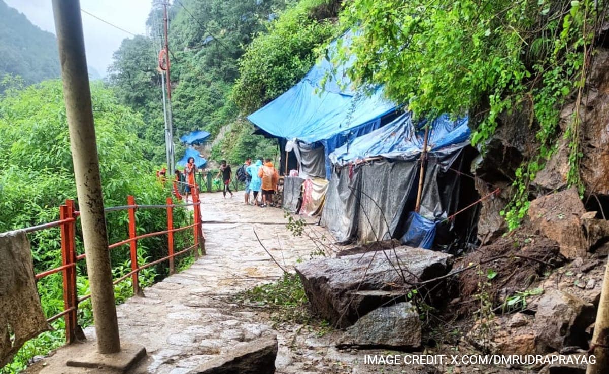 3 Dead In Landslide In Kedarnath, 8 Injured Taken To Hospital