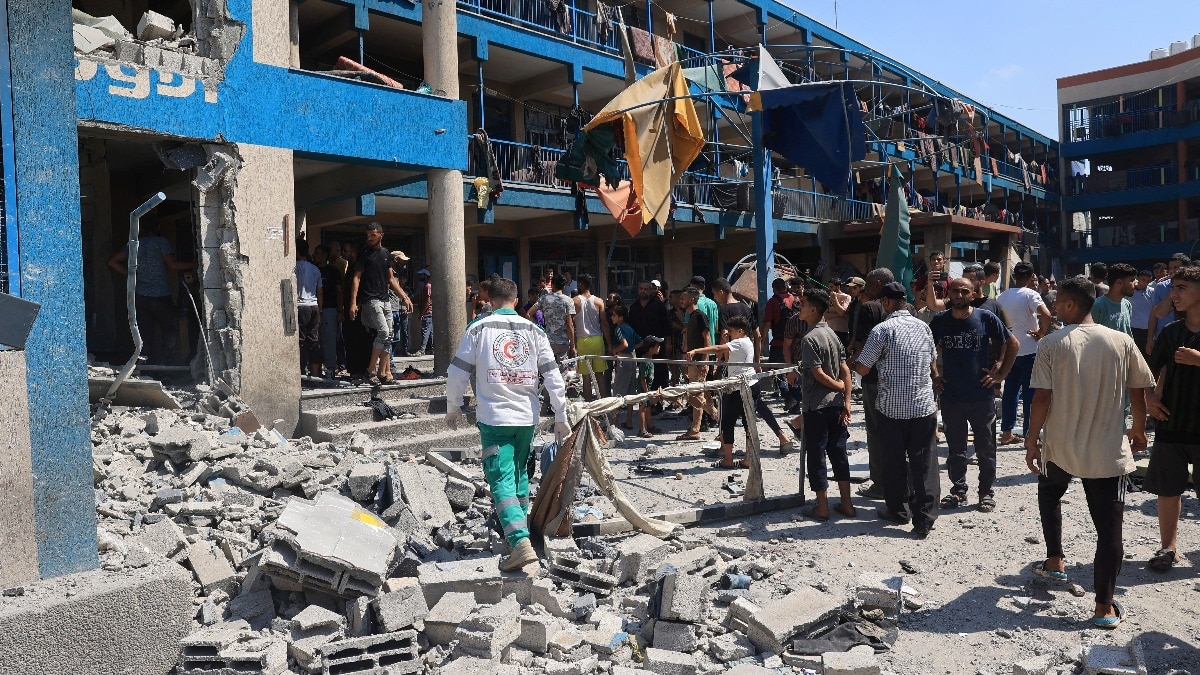 Israeli strike on Gaza school kills 15, military says targeted ‘terrorists’