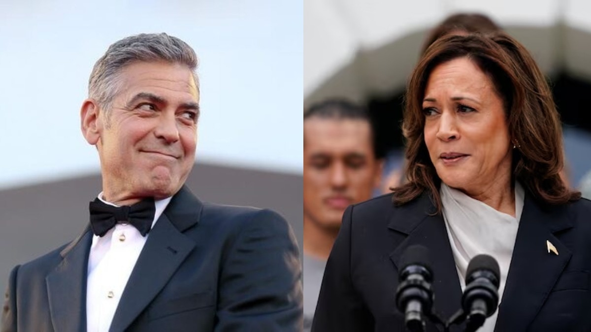 US presidential election: George Clooney backs Kamala Harris for president after pushing for Joe Biden’s exit