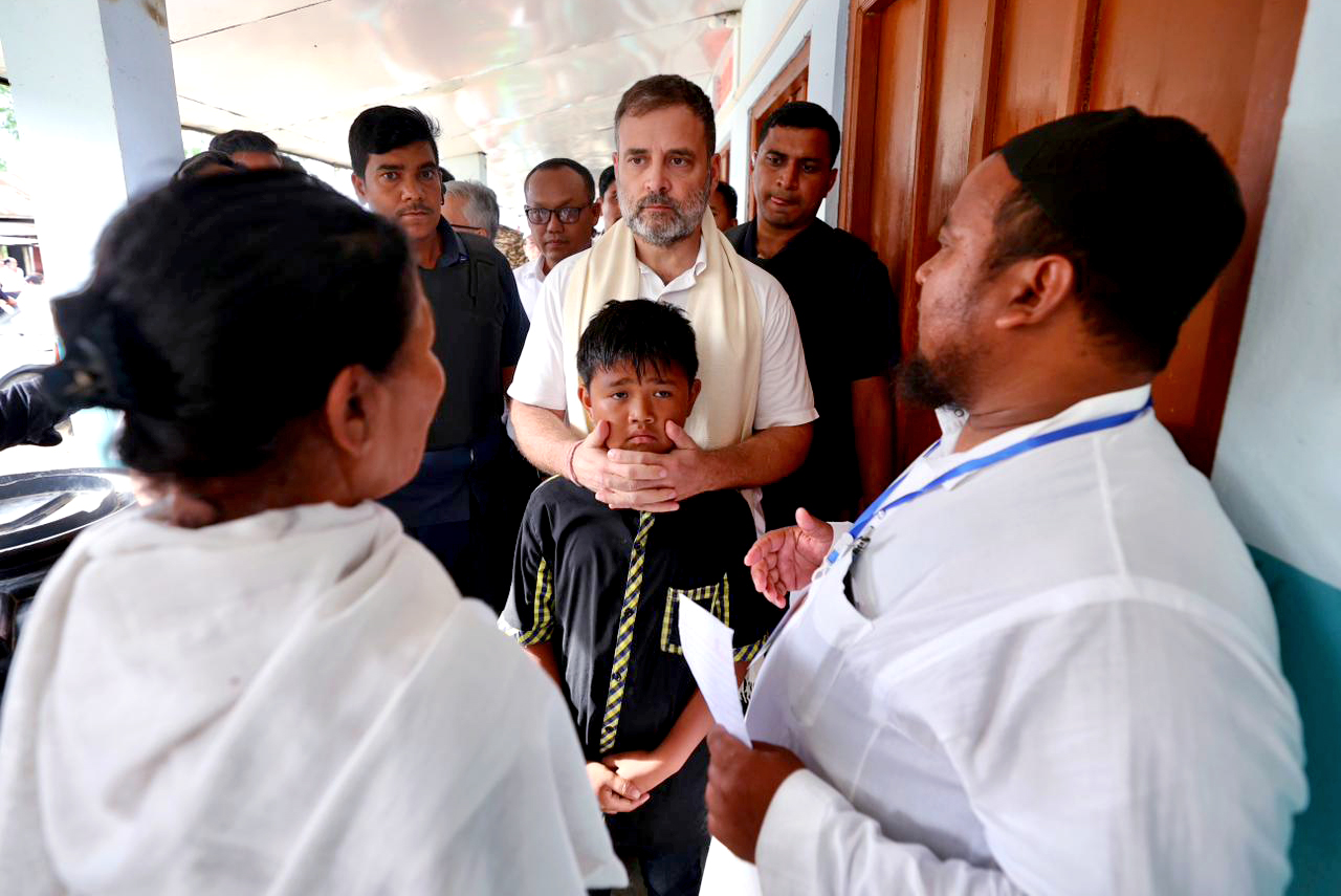 "I Am Here As Your Brother": Rahul Gandhi's Message Of "Peace" For Manipur