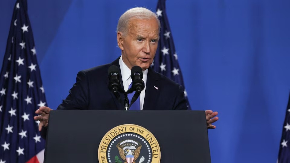 Biden calls Kamala Harris ‘Vice President Trump’ at high-stake news conference