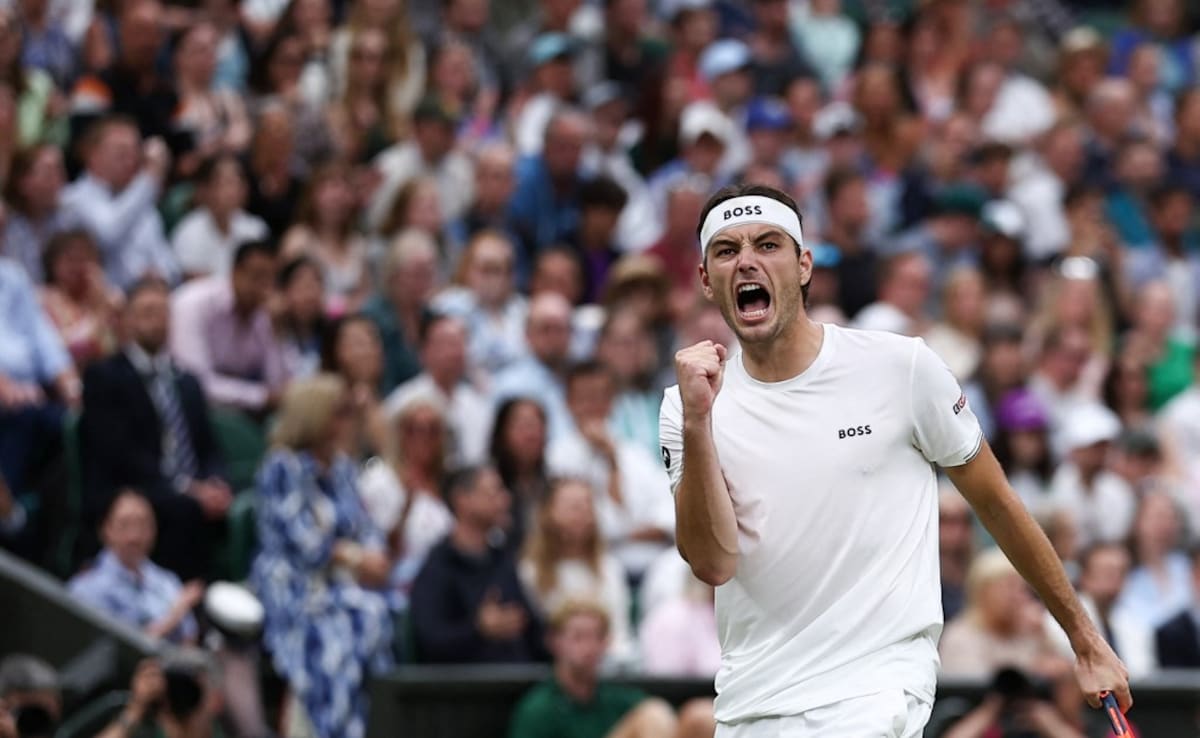 Taylor Fritz Beats Alexander Zverev To Reach Wimbledon 2024 Last Eight