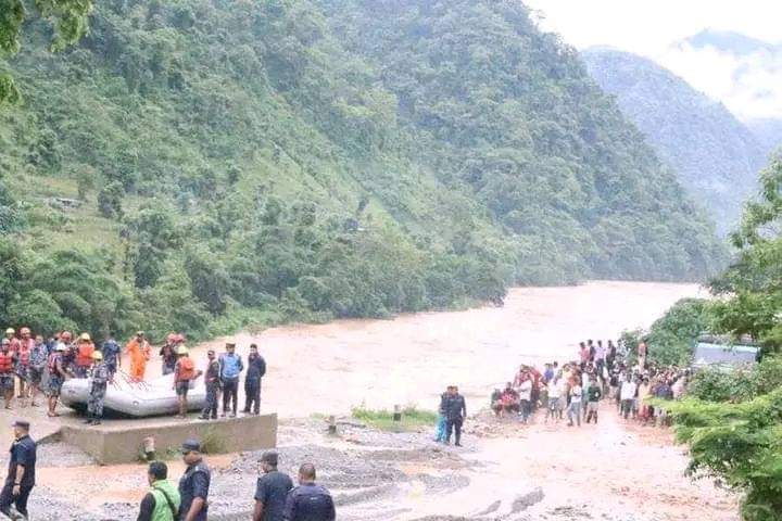 6 Indians Missing In Nepal After Landslide Pushes Their Bus Into River