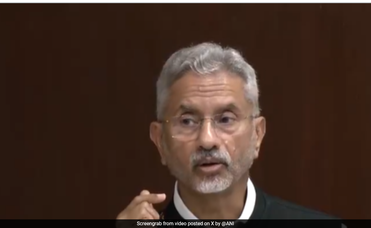 You are currently viewing "Deeply Distressed": S Jaishankar Condoles Loss Of Lives In UP Stampede