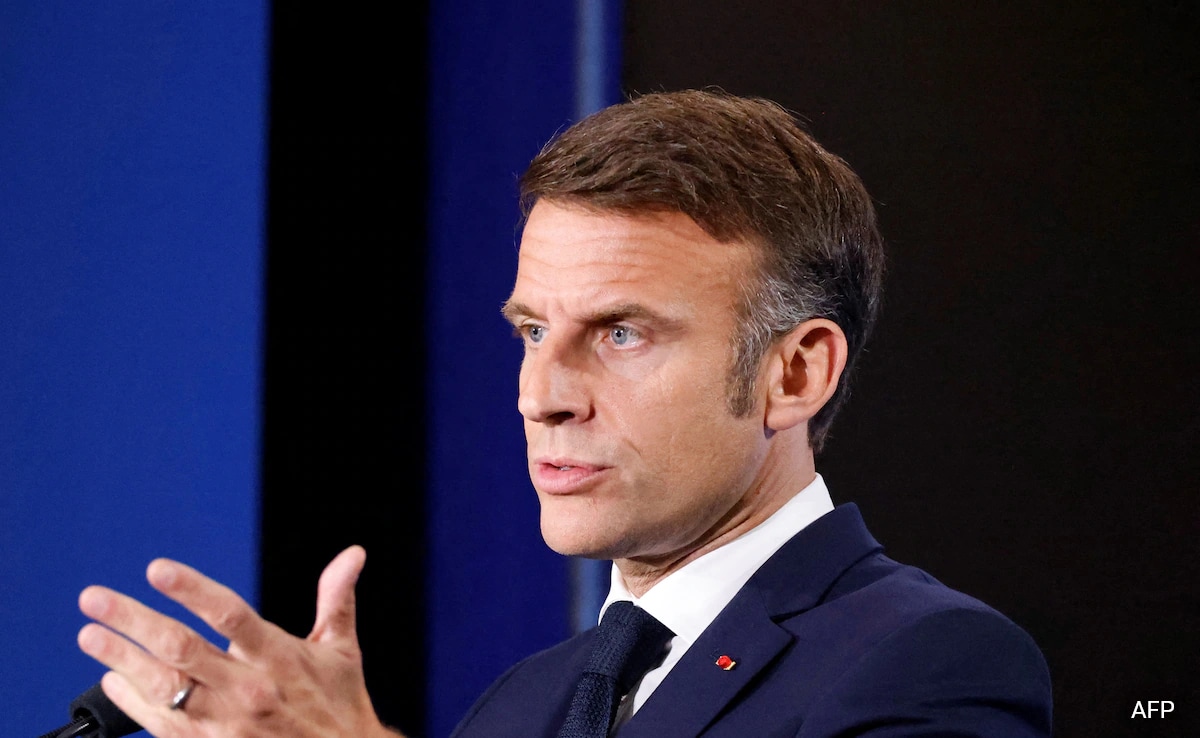 Emmanuel Macron Says France Will Continue To Support Ukraine “As Long As Necessary”