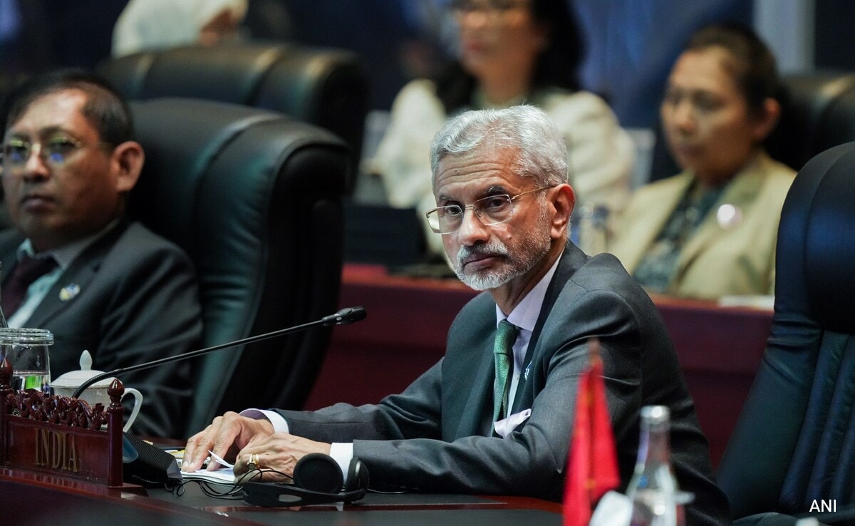 Lines Of Communication In South China Sea Critical For Peace: S Jaishankar