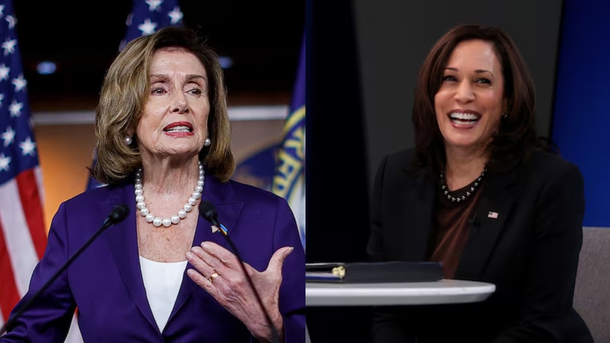 Kamala Harris secures Nancy Pelosi’s endorsement for US presidential race