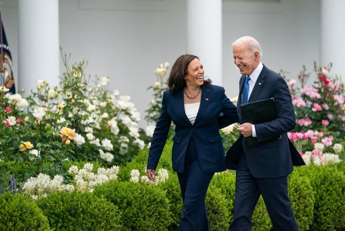 Kamala Harris Praises Biden’s Legacy As “Unmatched In Modern History”