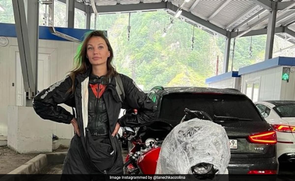 Tatyana Ozolina, Dubbed “Russia’s Most Beautiful Biker”, Dies In Motorbike Crash In Turkey