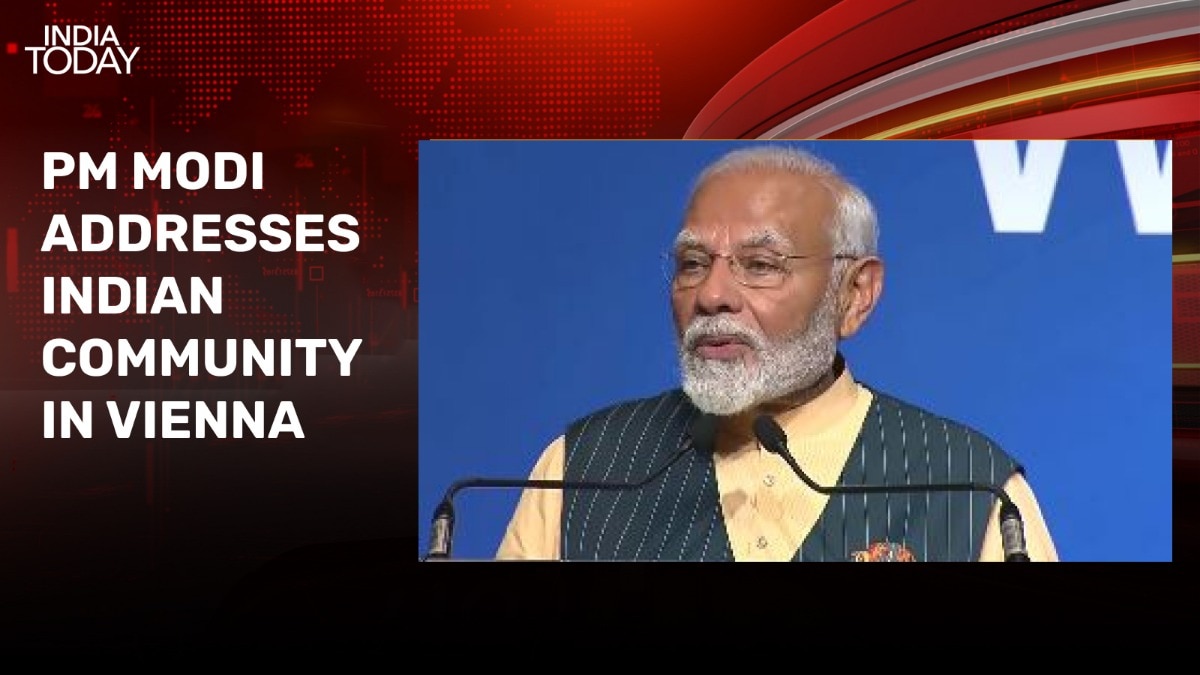 Democracy connects India and Austria: PM Modi tells Indian community in Vienna