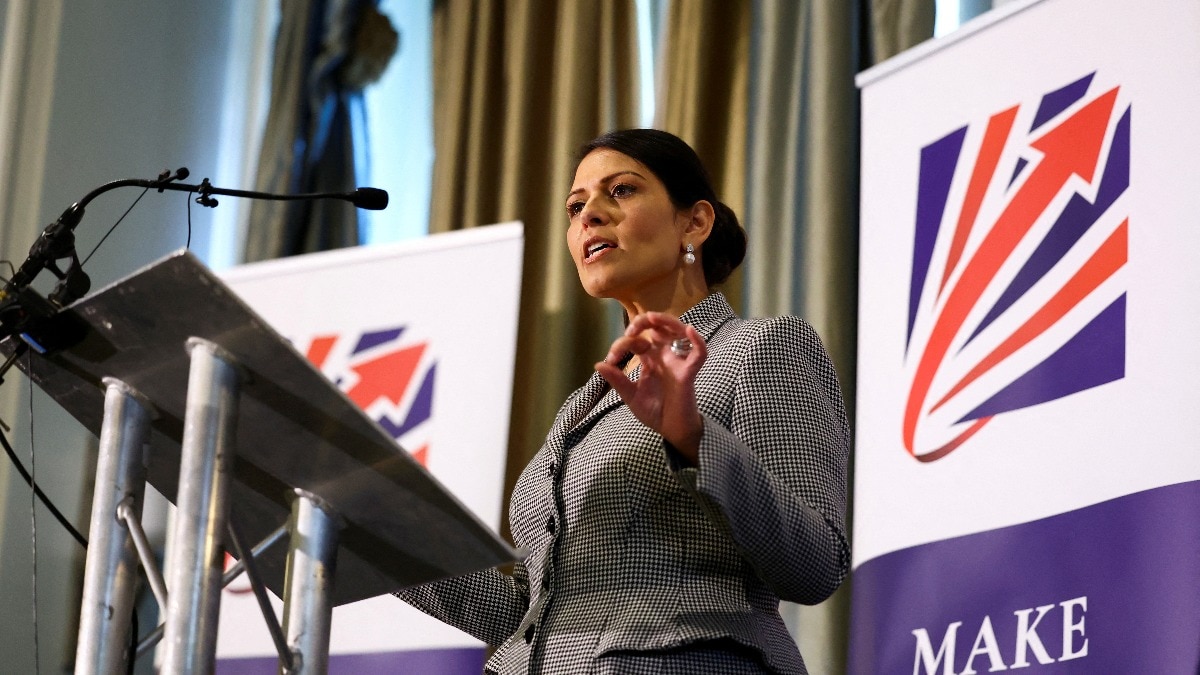 Priti Patel enters race to replace Rishi Sunak as leader of UK Conservative Party