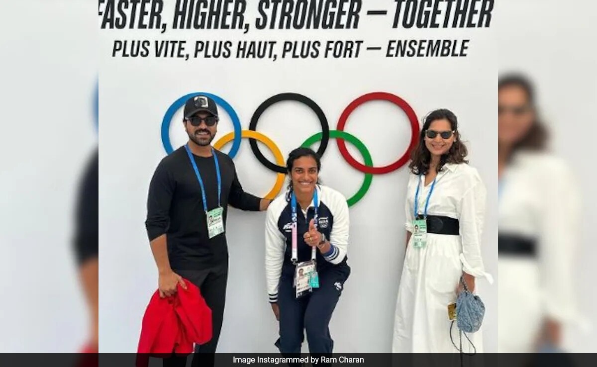 Paris Olympics: Ram Charan And Upasana's Blockbuster Frame With "Rockstar" PV Sindhu