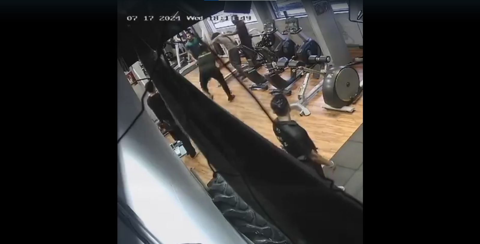 On CCTV, Gym Trainer Picks Up Club, Hits Mumbai Man On Head During Workout