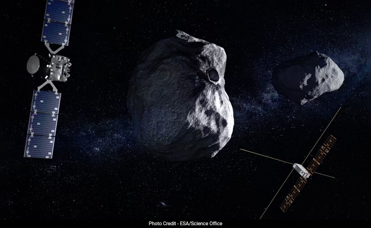 NASA Smacked A Spacecraft Into An Asteroid