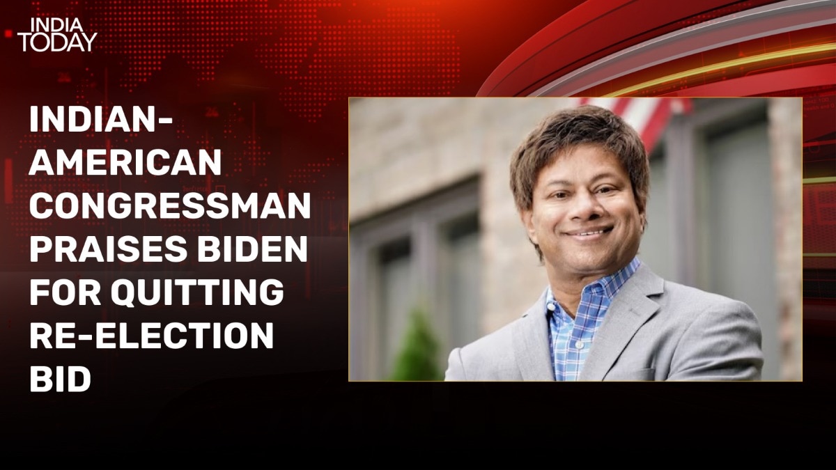 Indian-American Congressman Sri Thanedar on Biden quitting: Felt that we could win