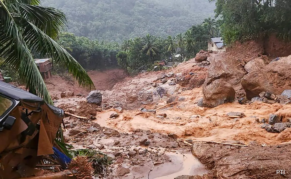 Video Shows Destruction After Landslides In Wayanad, Several Houses Damaged