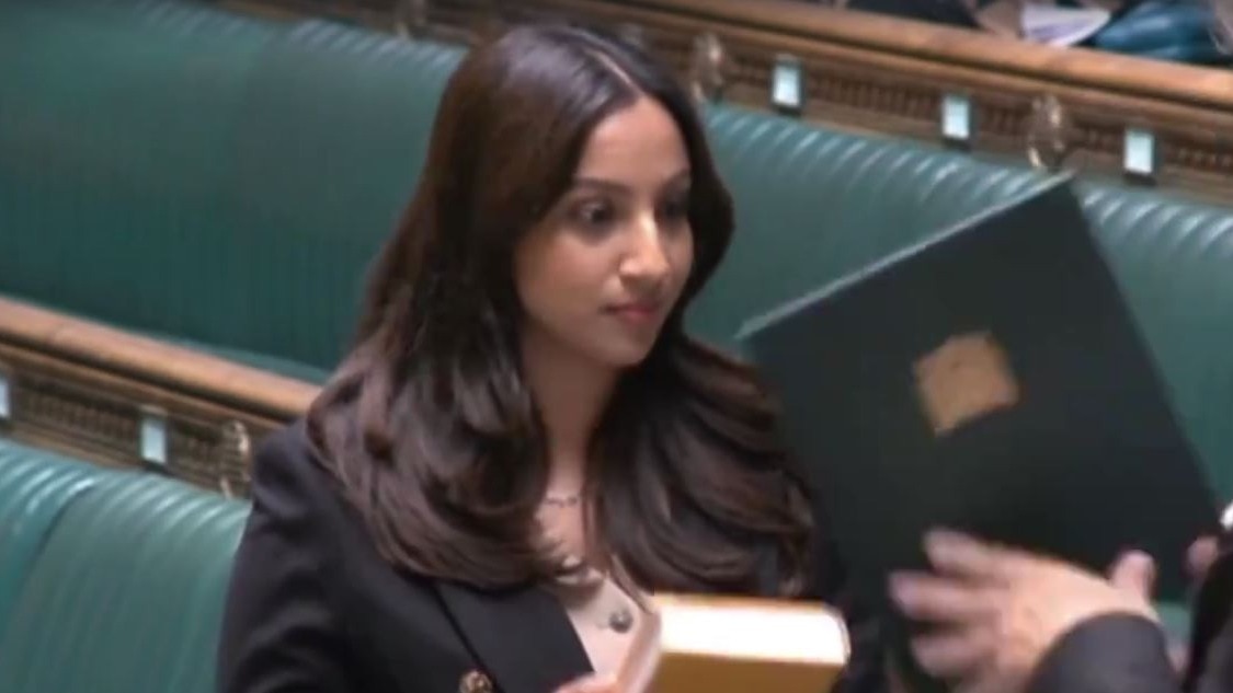 Shivani Raja, Indian-origin UK PM, takes oath on Bhagwat Gita in Britain Parliament