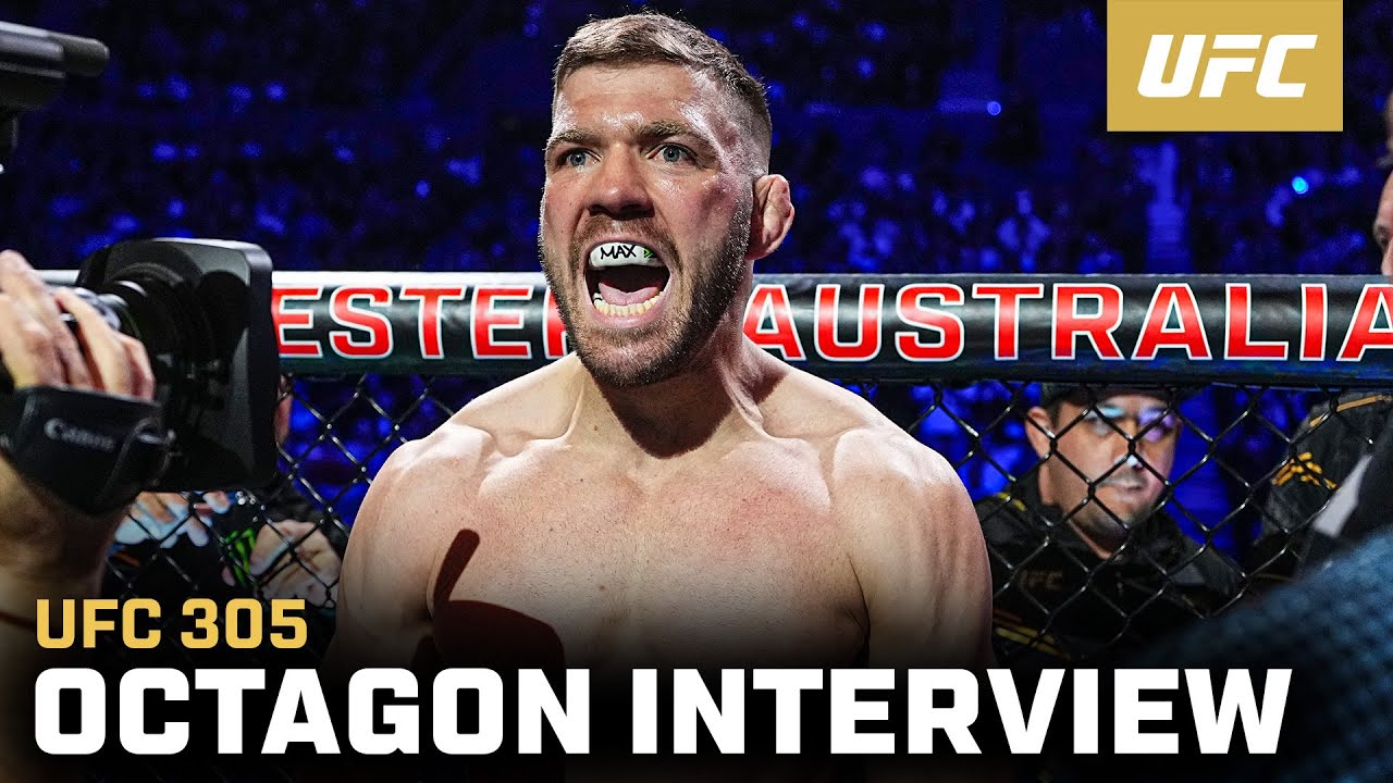 Dricus Du Plessis Octagon Interview | UFC 305