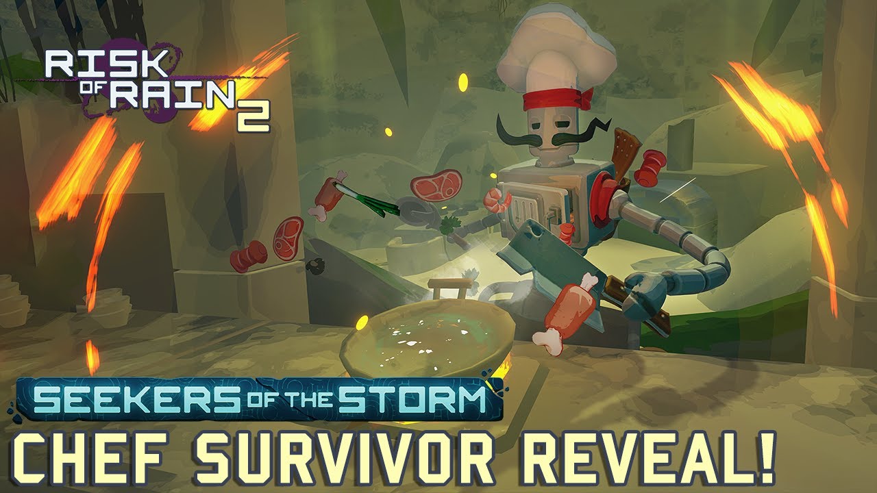 Risk of Rain 2: Seekers of the Storm – Chef Survivor Showcase Trailer