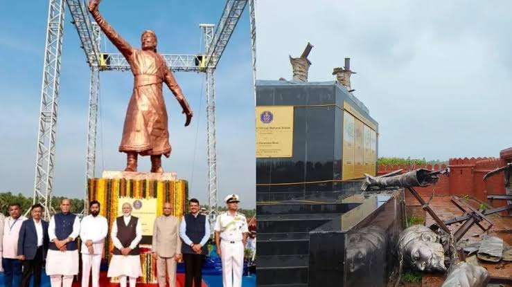 Consultant Behind Shivaji Statue Which Collapsed In Maharashtra Arrested