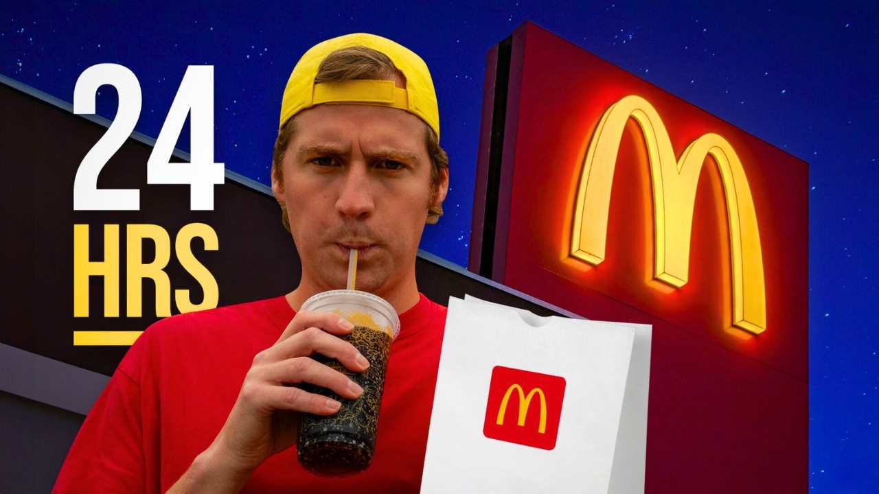 I Ate At McDonald’s Every Hour for 24 Hours