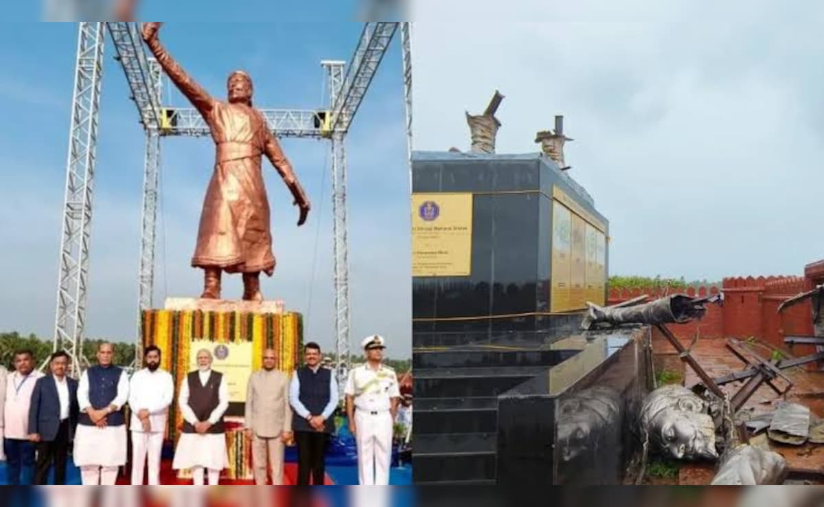 "Nuts And Bolts Were Rusted": Why Chhatrapati Shivaji Statue Collapsed