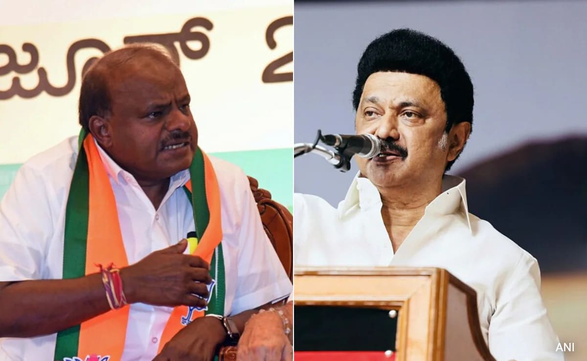 "We Should Live Like Brothers": Minister To MK Stalin Over Mekedatu Issue