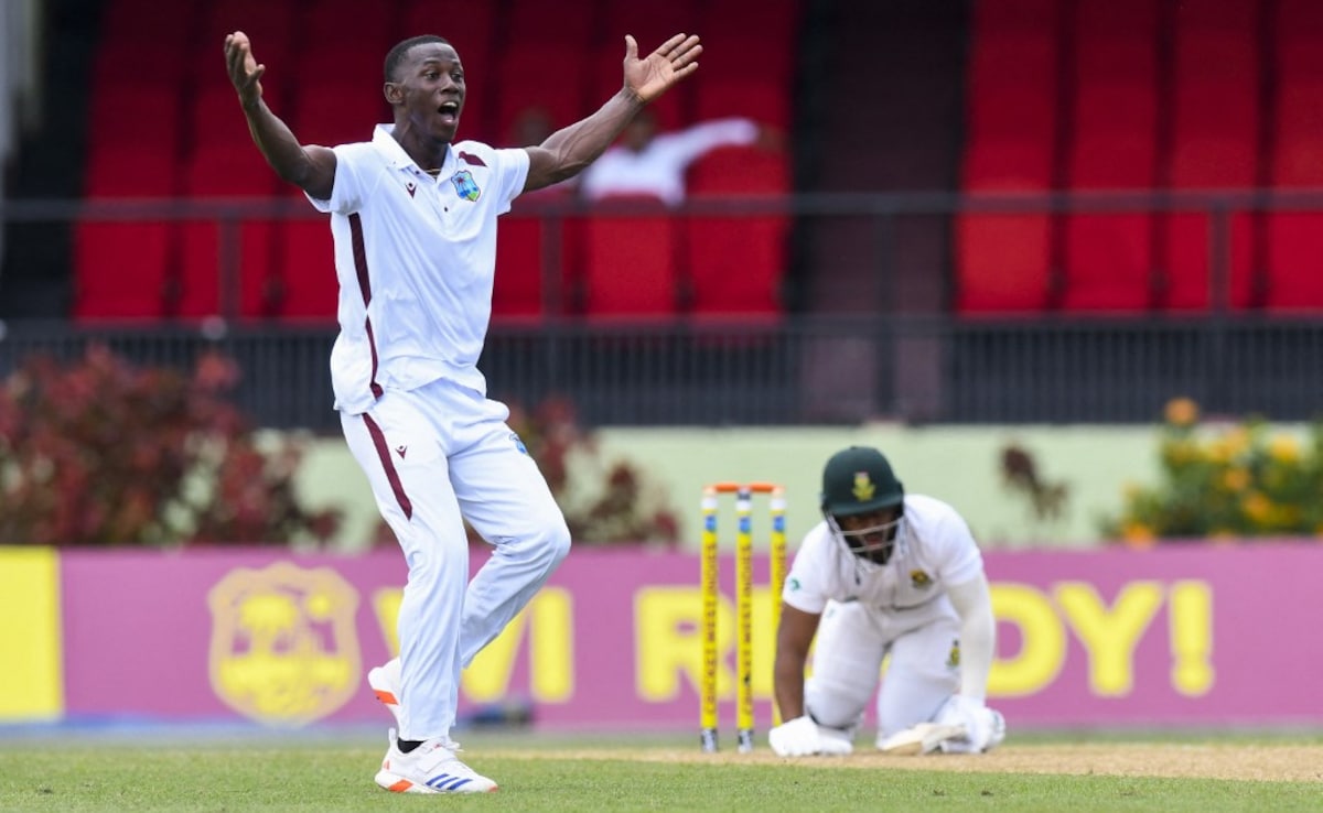 Shamar Joseph Returns To Form, WI Struggle At 97/7 vs SA