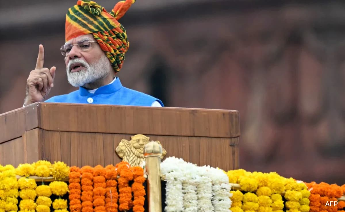 5 Big Highlights Of PM Modi's Independence Day Speech