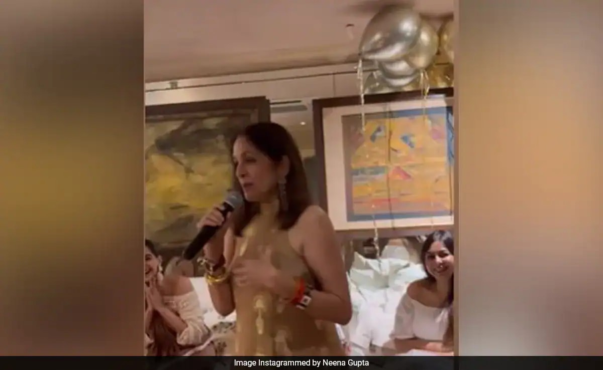 Neena Gupta's Nani-To-Be Moment: She Schools (Jokingly) Son-In-Law Satyadeep Misra For Wearing Jeans At Baby Shower