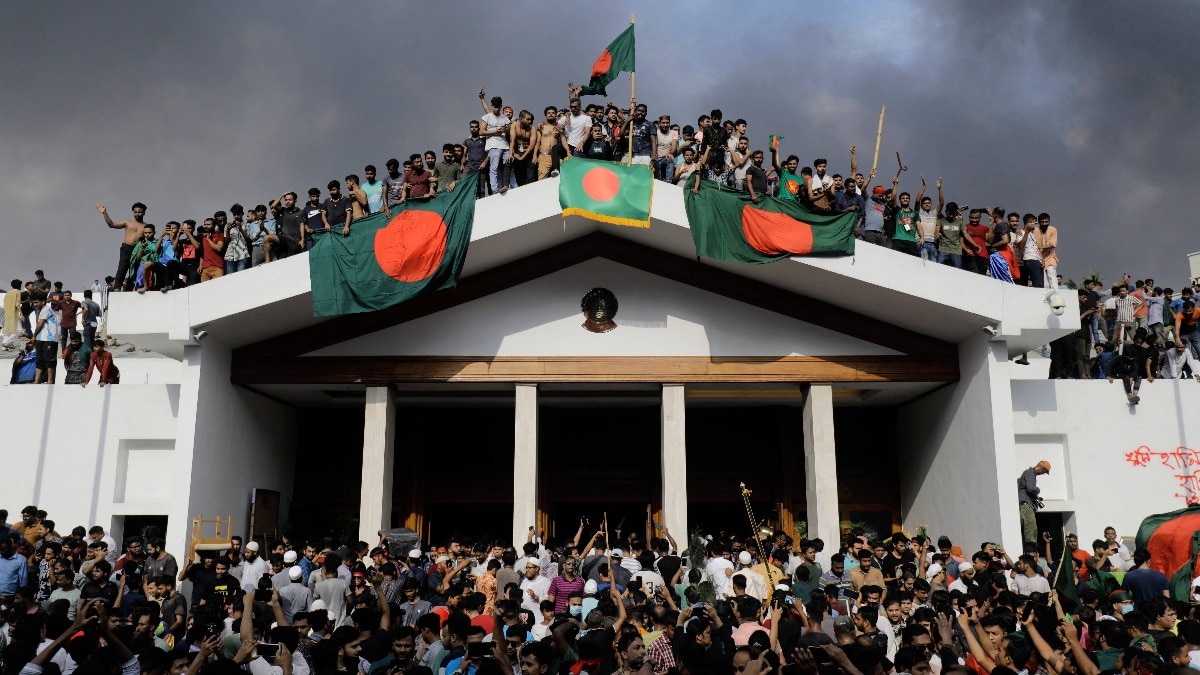 Bangladesh celebrated Sheikh Hasina exit and people ransacked her official residence said they were now free from dictatorship