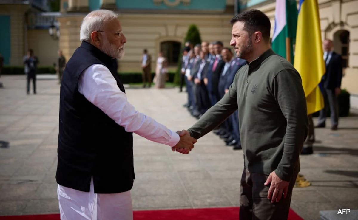 PM Modi Invites Ukraine's President Zelensky To India. His Reply