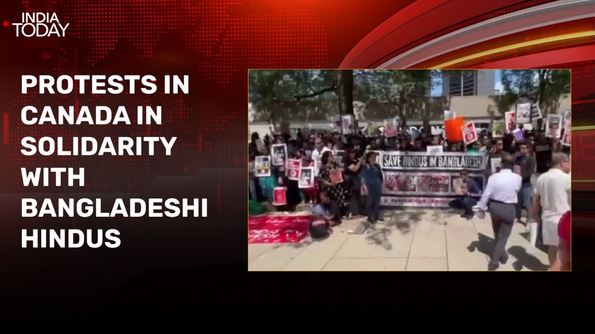 Video: Protests in Canada in solidarity with Bangladeshi Hindus  