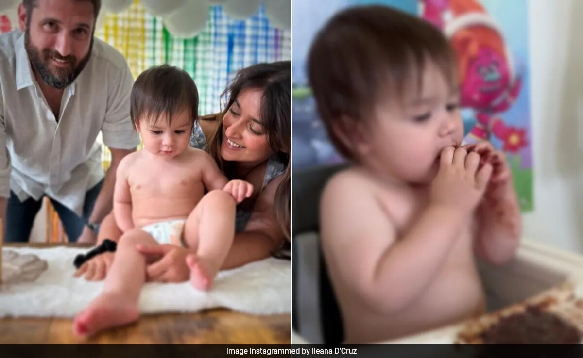 Ileana D'Cruz And Michael Dolan's Son Koa Turns One. See Aww-Dorable Birthday Pics