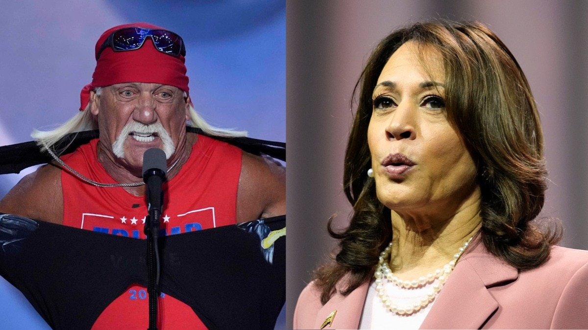 Hulk Hogan jokes about Kamala Harris’s Indian heritage, says ‘body slam’ her