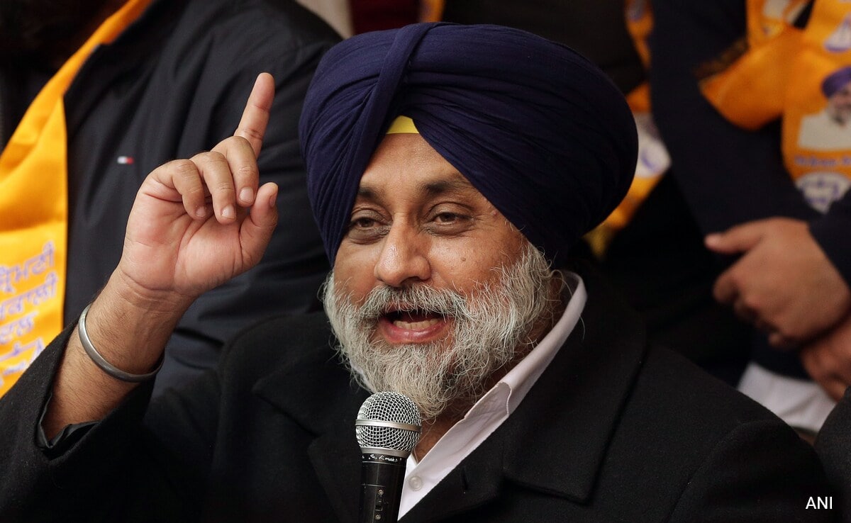 Akal Takht Declares Sukhbir Badal Guilty Of Religious Misconduct