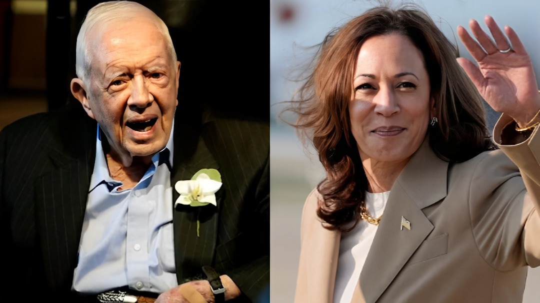 At 99, Jimmy Carter can’t wait to cast vote for Kamala Harris