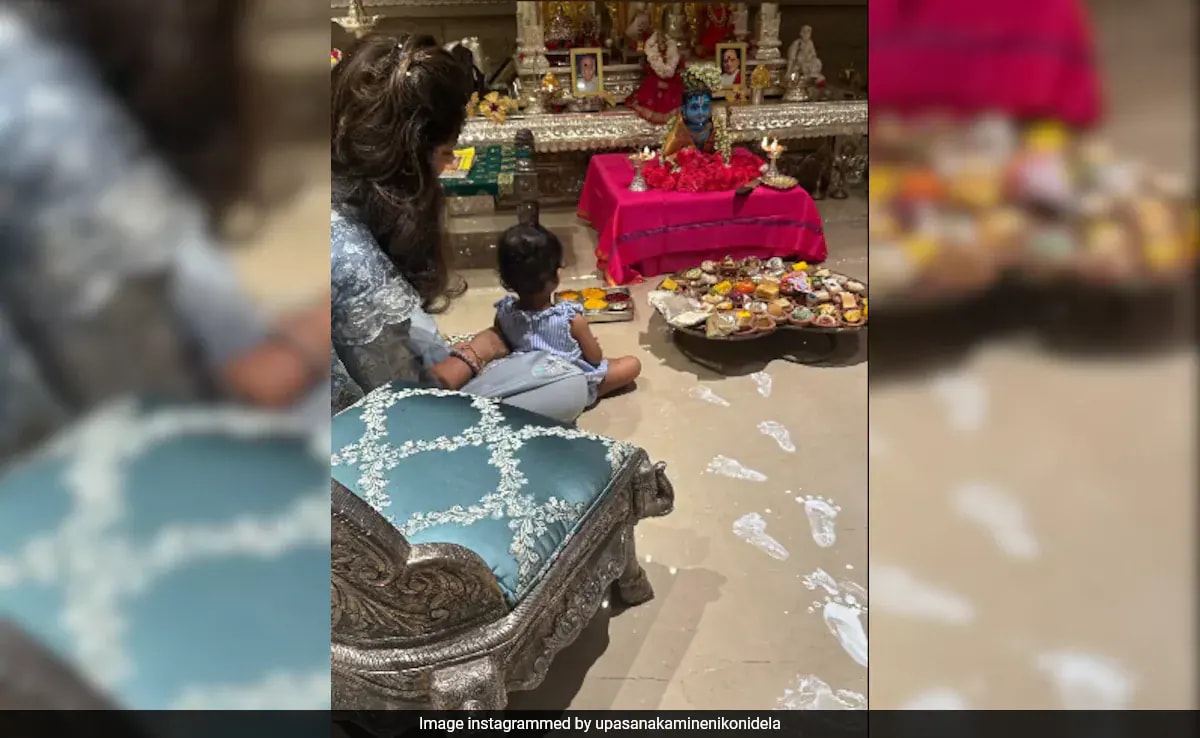 Janmashtami 2024: Ram Charan And Upasana's Festivities With Daughter Klin Kaara