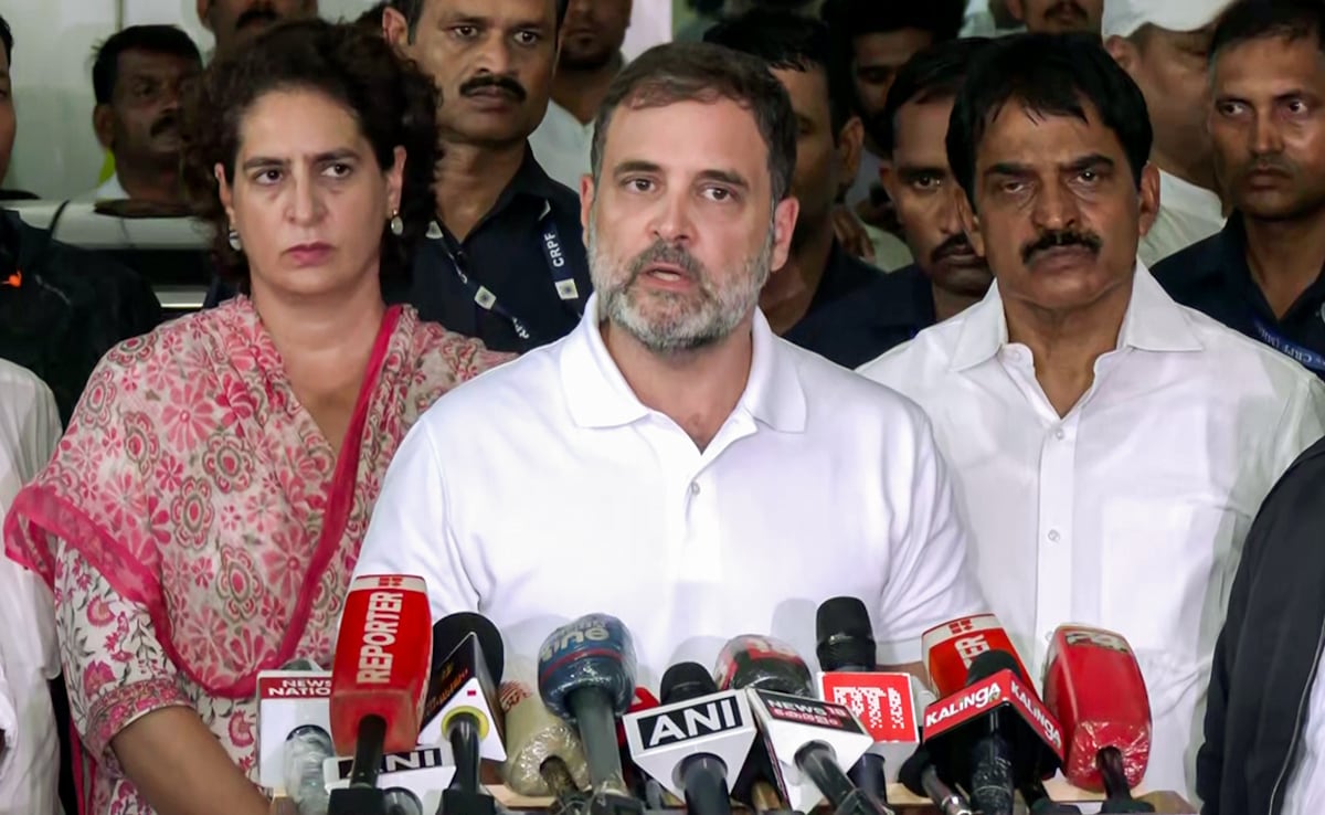 BJP Slams Rahul Gandhi For "Seeding Doubt" About Indian Stock Markets