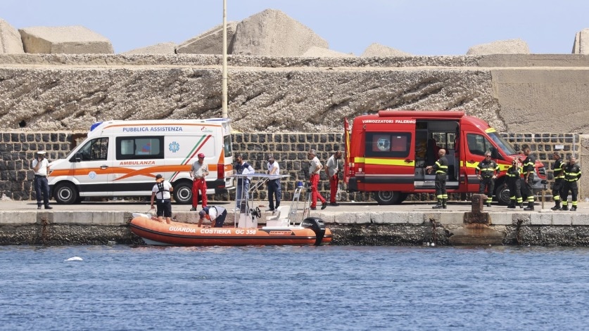 British tech magnate Mike Lynch among others missing after superyacht sink off Sicily