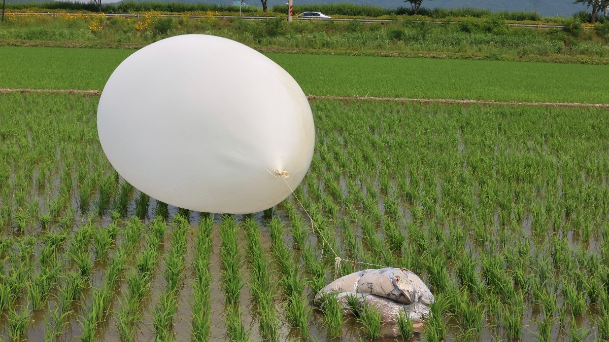 Seoul says North Korea has flown more trash balloons toward South Korea