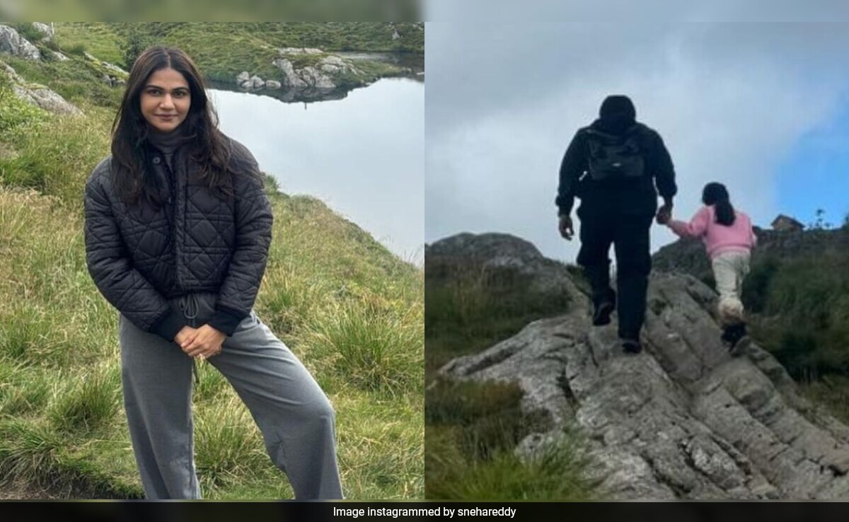 Allu Arjun's Fam-Jam With Wife Sneha Reddy, Kids Ayaan And Arha In The Mountains