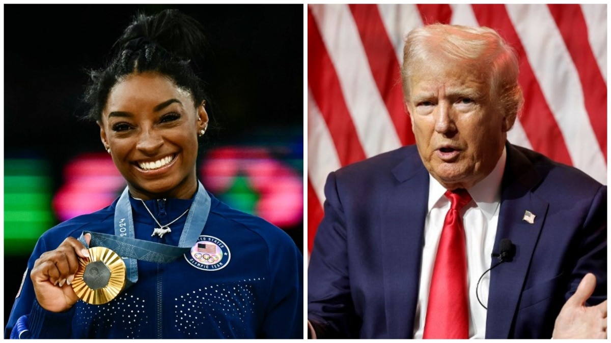 Simone Biles takes a dig at Donald Trump over Black jobs comment