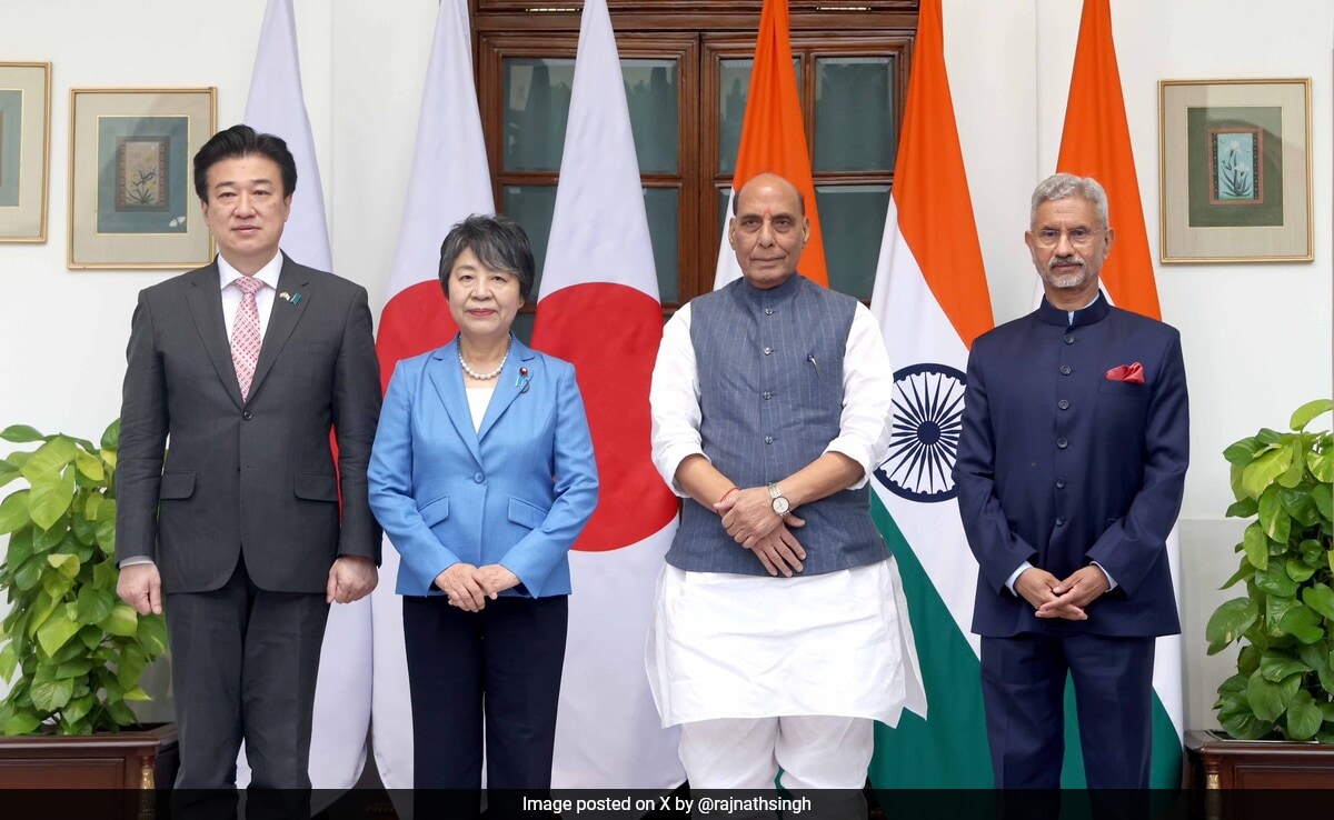 India, Japan Hold '2+2' Dialogue With Focus On Indo-Pacific